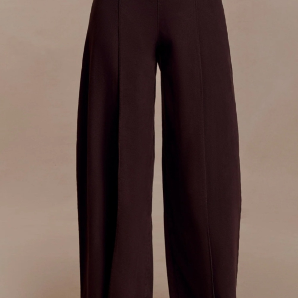 Meshki Dark Brown Wide Leg Jeans - Picture 13 of 14